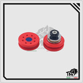 Top Max - Testa Pistone RedPower con Fori Radiali in Derlin